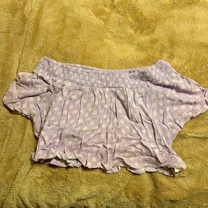 Kiwi & Punch Off The Shoulder Crop Top